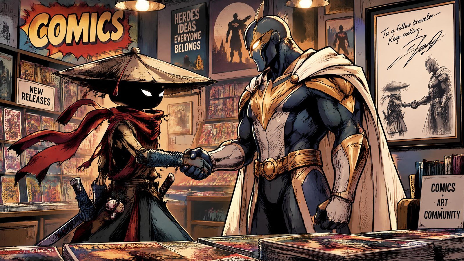Trix with a hero